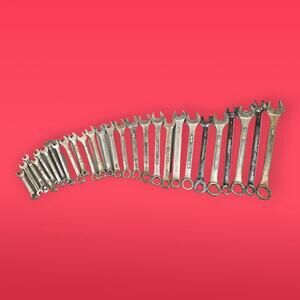 Bundle Wrench Set 27 Piece Assorted Sizes Assorted Brands
